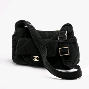 샤넬 코코네쥬 볼링백 라지 블랙 중고