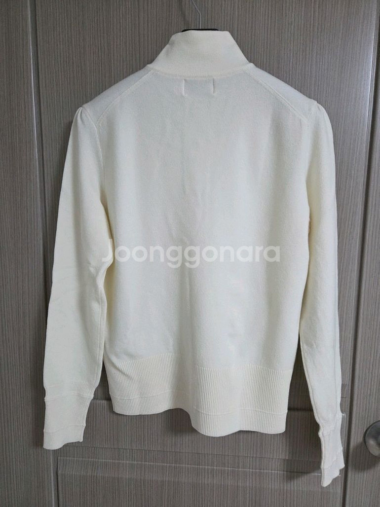 타임 울 블렌드 하이넥 니트탑 랑방 마인 더캐시미어--5