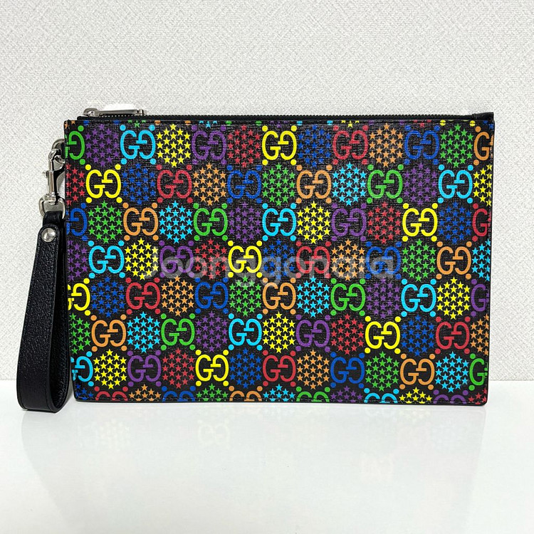 [새상품] 구찌 GG 사이키델릭 클러치--1