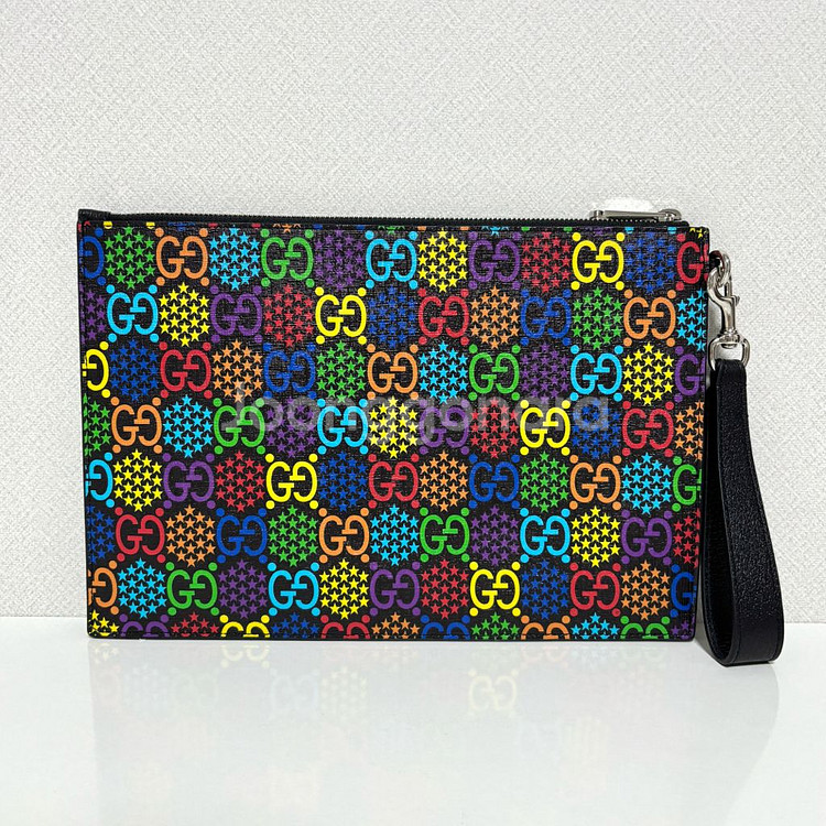 [새상품] 구찌 GG 사이키델릭 클러치--2