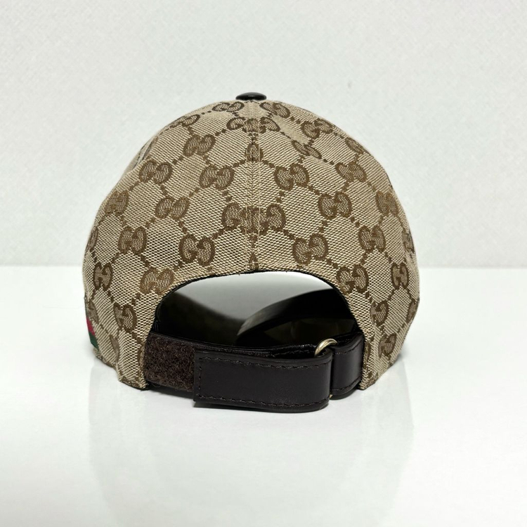 구찌 GG 캔버스 야구 모자 L--4