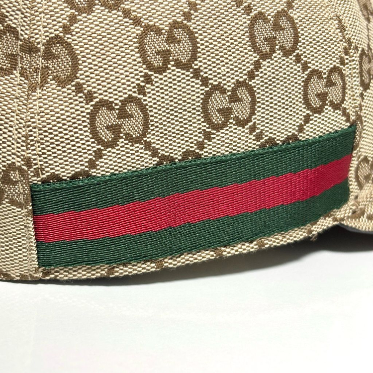 구찌 GG 캔버스 야구 모자 L--5