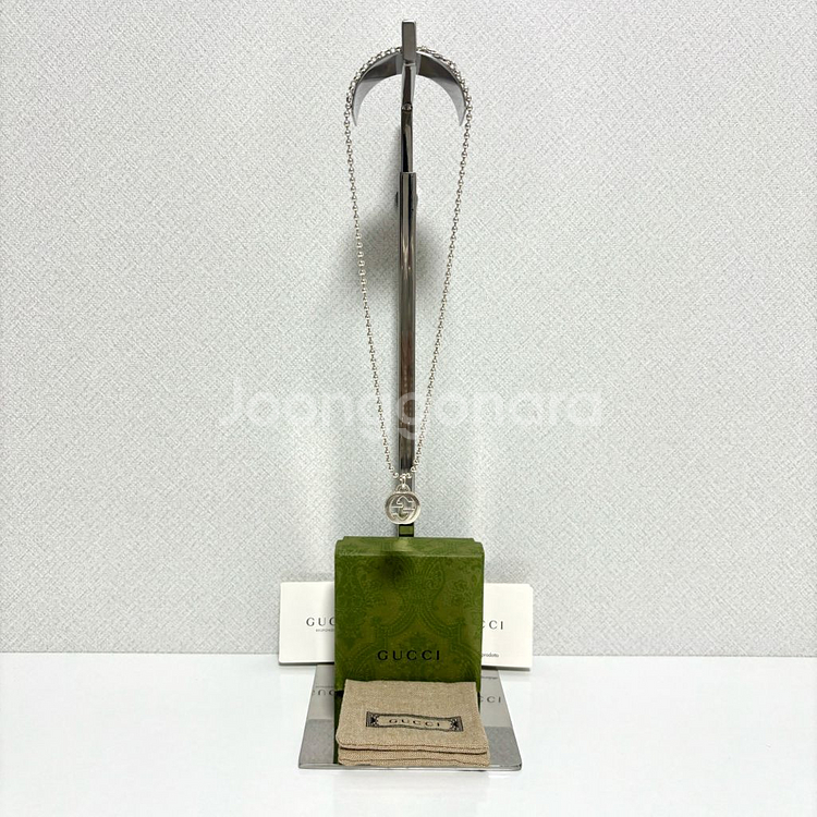 구찌 GG 인터로킹 목걸이--0