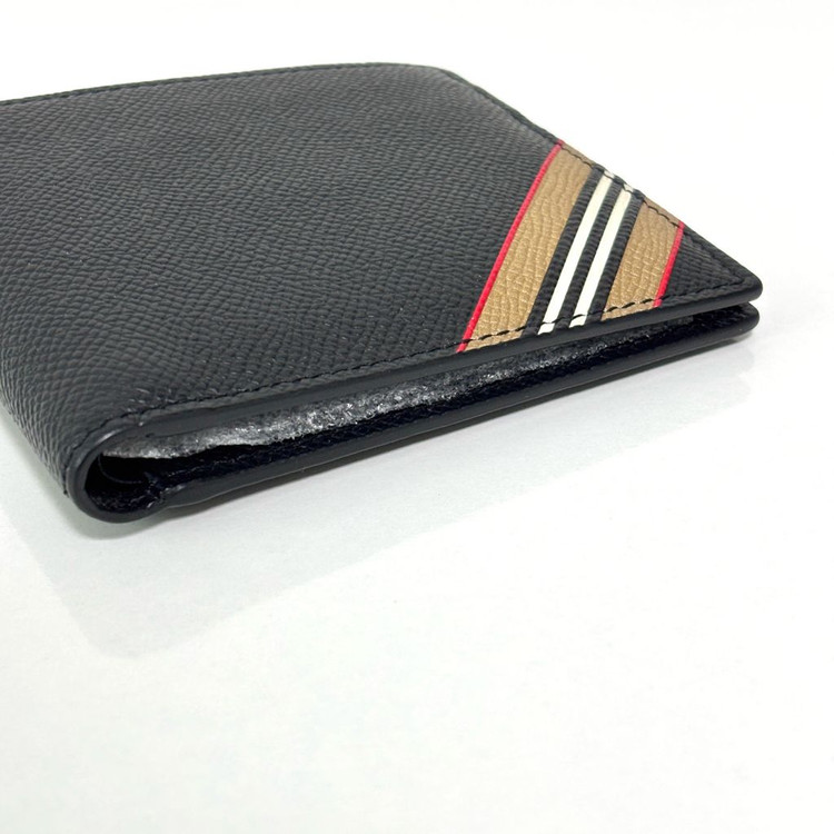 [S+급/백화점] 버버리 아이콘 스트라이프 반지갑 이미지