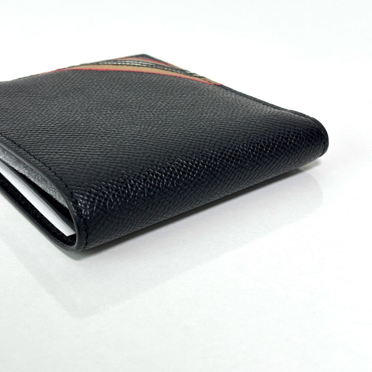 [S+급/백화점] 버버리 아이콘 스트라이프 반지갑 이미지