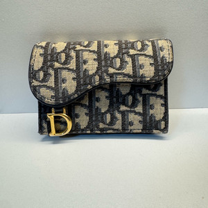 디올 새들 카드지갑