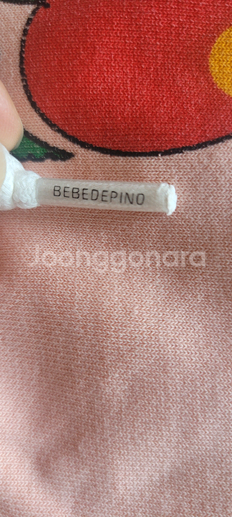 딸기 패턴 아동 상하복 세트--5