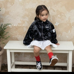 새제품) 푸아송 바람막이 자켓 윈드브레이커m