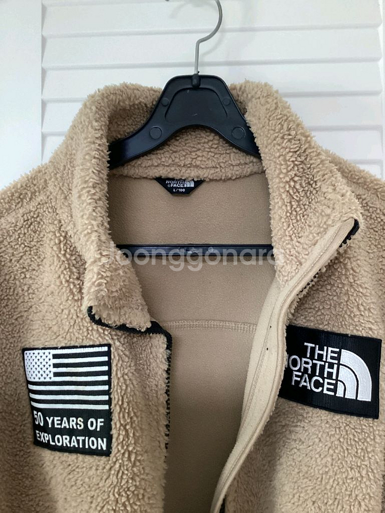 노스페이스 스노우 시티 플리스 자켓 L 100--2