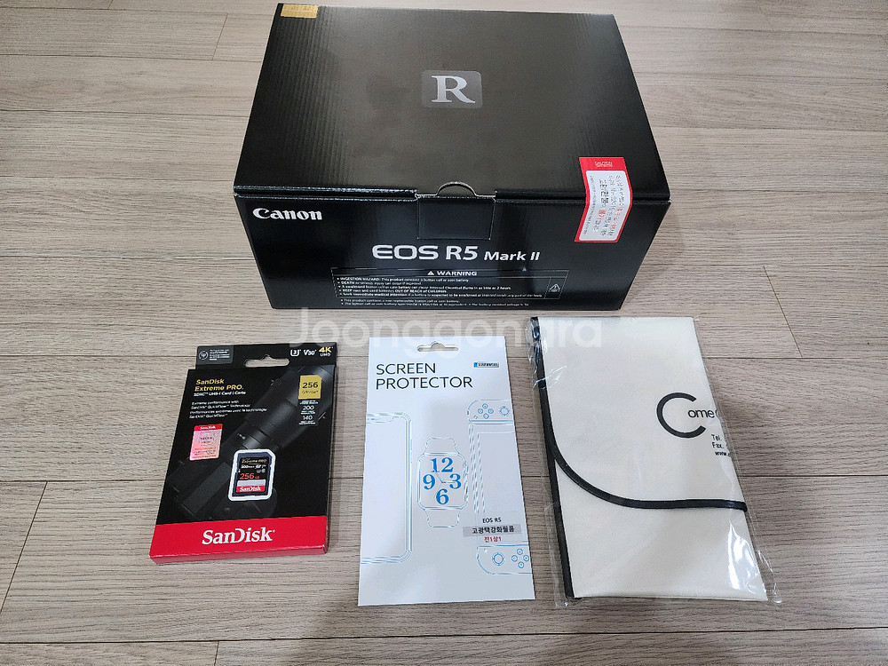 캐논 정품 eos r5 mark2 바디 미개봉 팝니다--0