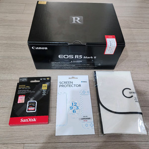 캐논 정품 eos r5 mark2 바디 미개봉 팝니다
