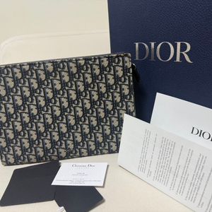 디올 오블리크 클러치백