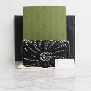 구찌 GG 마몽 마몬트 마틀라세 스몰 숄더백 443497