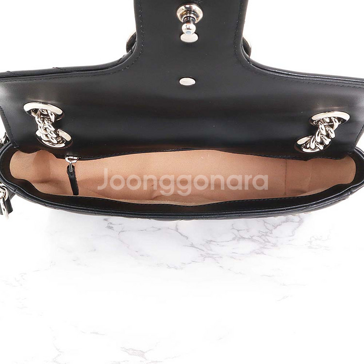 구찌 GG 마몽 마몬트 마틀라세 스몰 숄더백 443497--5