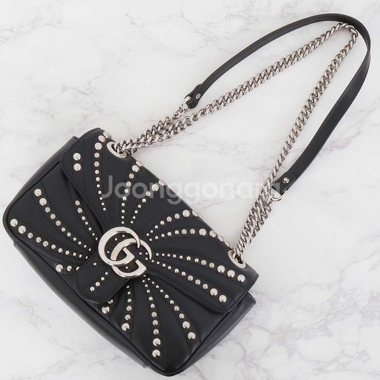 구찌 GG 마몽 마몬트 마틀라세 스몰 숄더백 443497--6