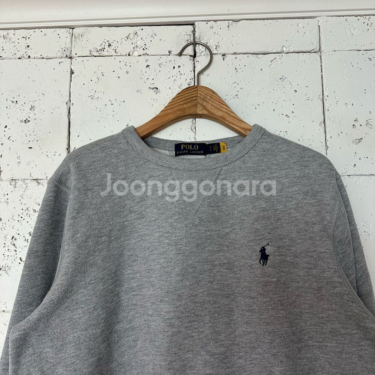 폴로 랄프로렌 폴로 로고 맨투맨--1