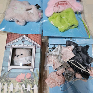 테디테일즈 xs 베이비핑크