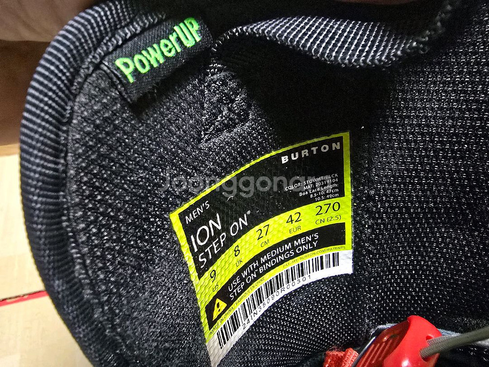 23/24 버튼 스탭온 270 이온부츠 M바인딩 셋트 팔아요--4