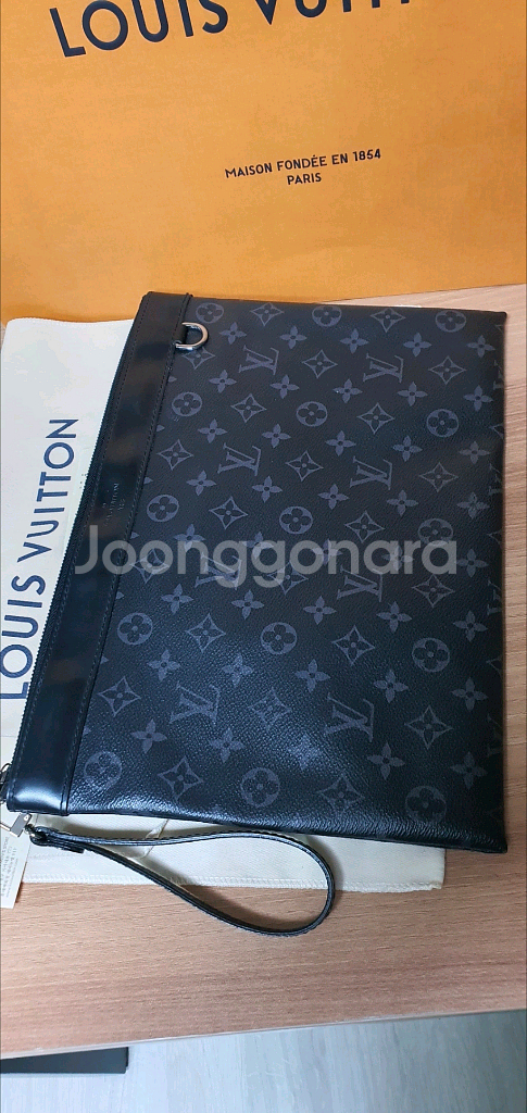 루이비통 이클립스 클러치백 정품S급(보증서O)고야드구찌--1