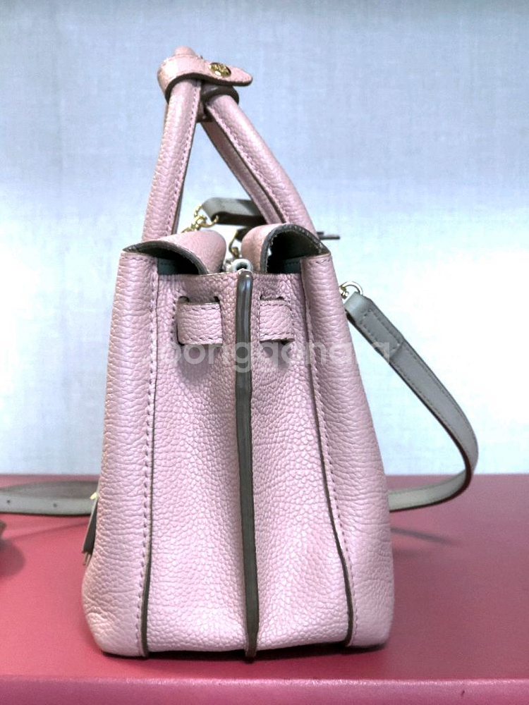 MCM 밀라 미니 토트백 라이트핑크 크로스백--3