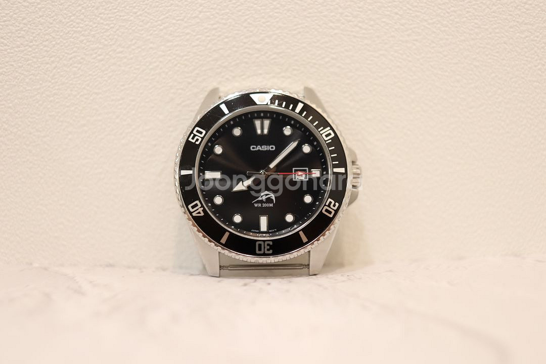 카시오 흑새치(Casio MDV-106) 레진스트랩 1종 포함--1