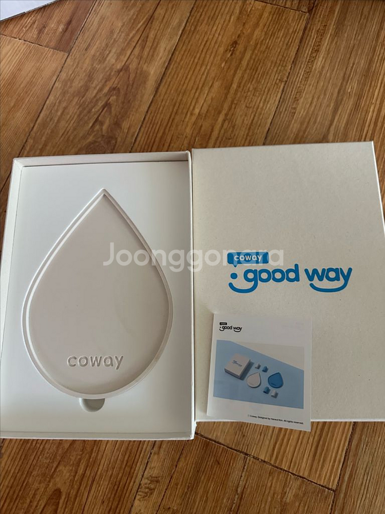 코웨이 굿웨이 트레이 1ea 화이트 그릇 판매 한정판 굿즈 미개봉--0