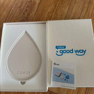 코웨이 굿웨이 트레이 1ea 화이트 그릇 판매 한정판 굿즈 미개봉