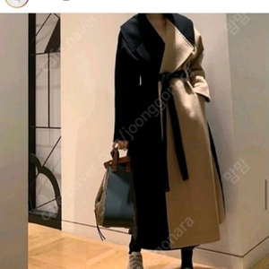 블루민 오데트 핸드메이드 코트(키작녀기장)