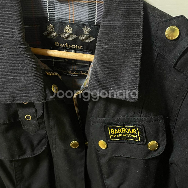 바버 인터네셔널 왁스 자켓 uk12--1