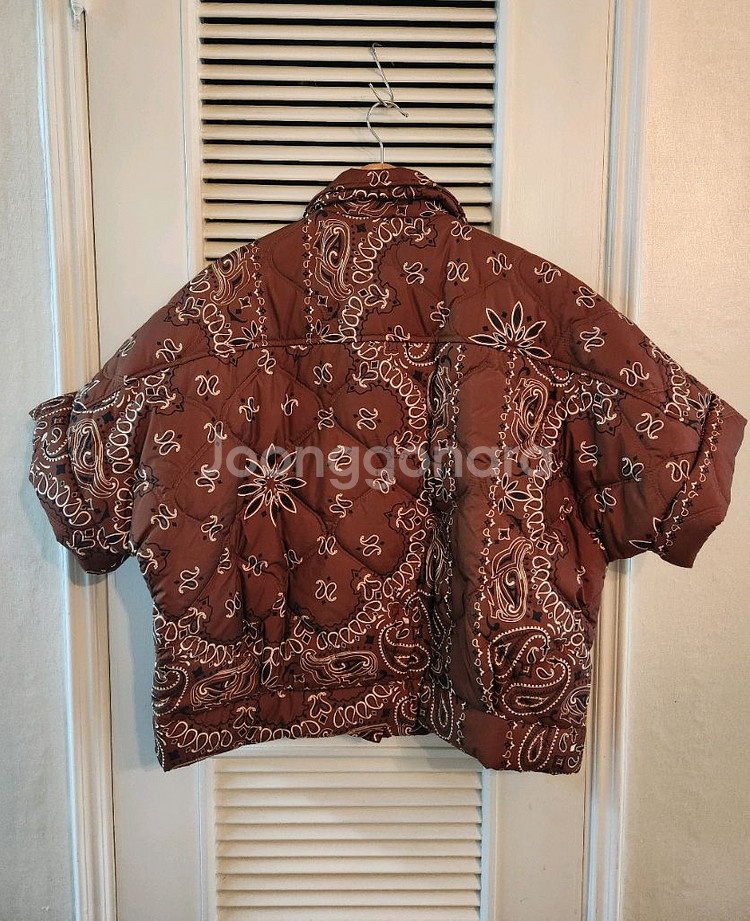 마리틀 반다나 패딩 made in italy 프리사이즈--6