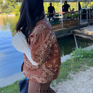 마리틀 반다나 패딩 made in italy 프리사이즈