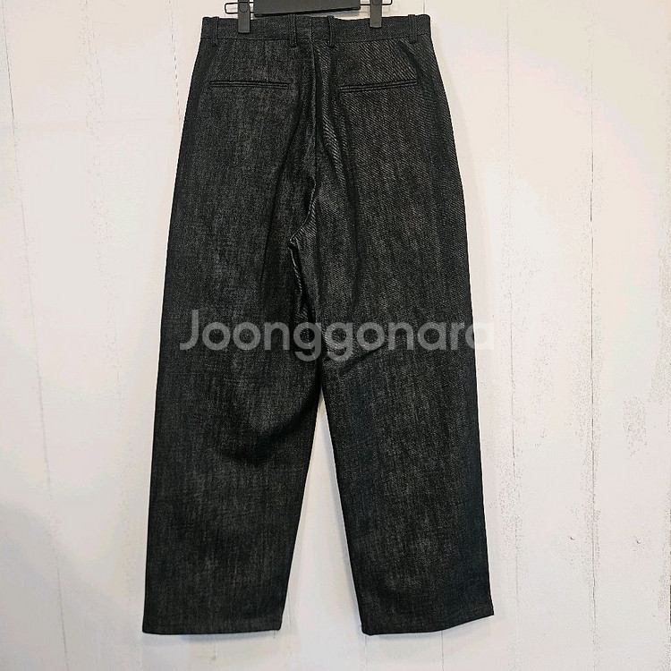 INTEMPO MOOD 로코 원턱 와이드팬츠 블랙 L--1