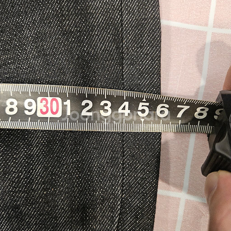 INTEMPO MOOD 로코 원턱 와이드팬츠 블랙 L--6