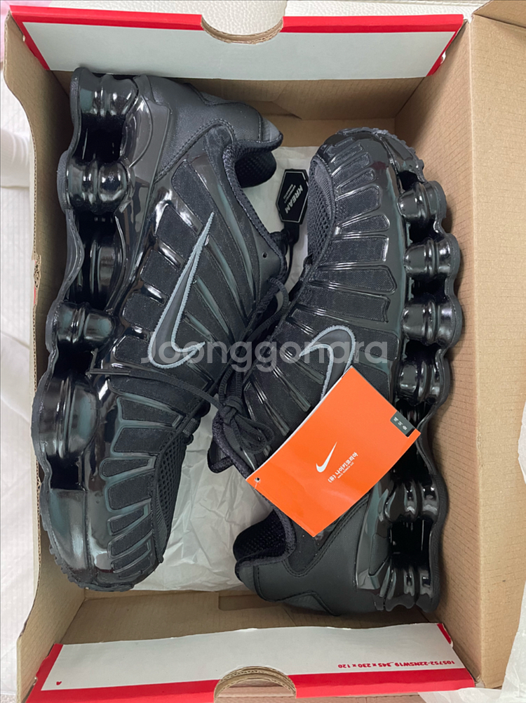 나이키 샥스 tl 블랙 285 새상품--1