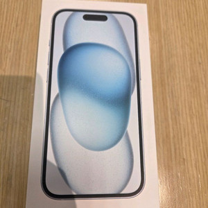 아이폰15 자급제 블루256G새상품 미개봉