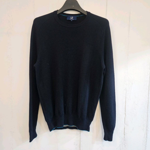 던힐 네이비 남성 니트 L