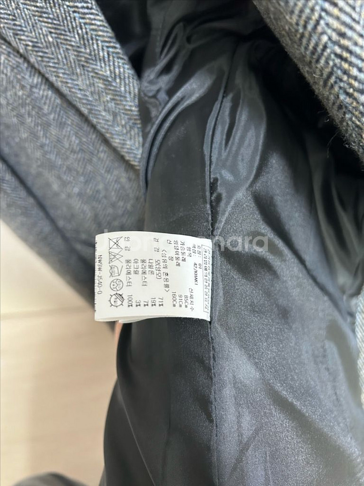 온앤온 아워글래스 울자켓 블레이저 자켓s 55사이즈--8