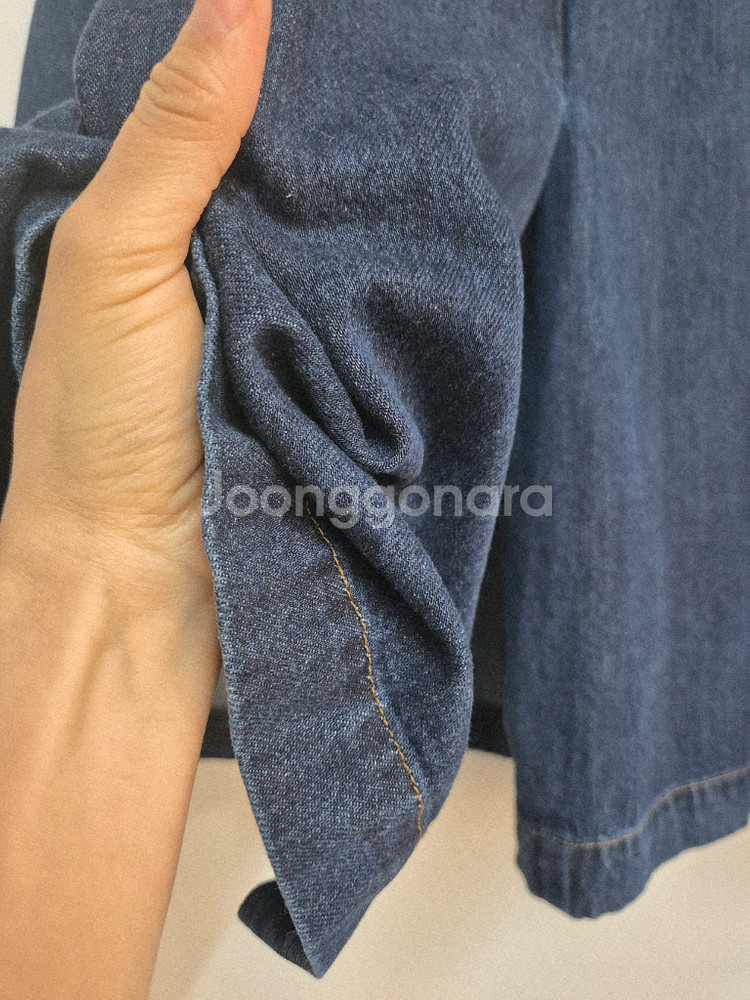 미샤 데님 롱 스커트 새제품--16