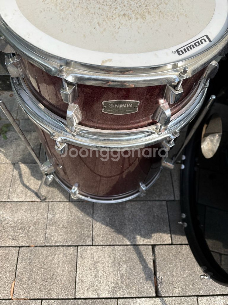 야마하 라이딘 5기통 드럼 세트--1