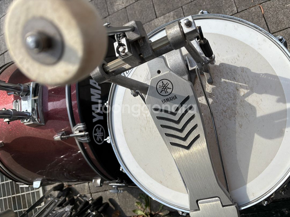 야마하 라이딘 5기통 드럼 세트--4
