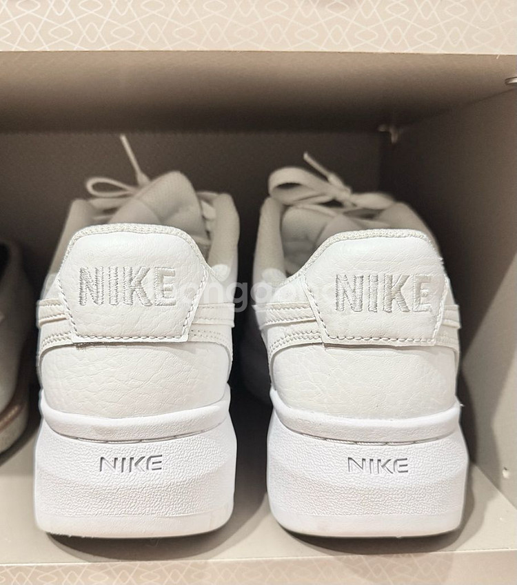 나이키 코트비전 로우 흰색 270mm--4