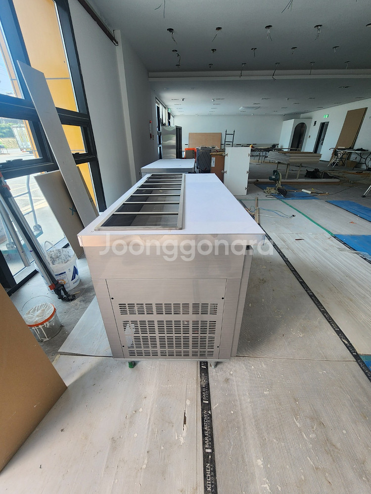 라셀르 직냉식메탈1500뒷줄밧드형테이블--6