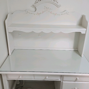 가가 갤러리 홈앤차일드 데이지 공주 책상 & 책꽂이 세트