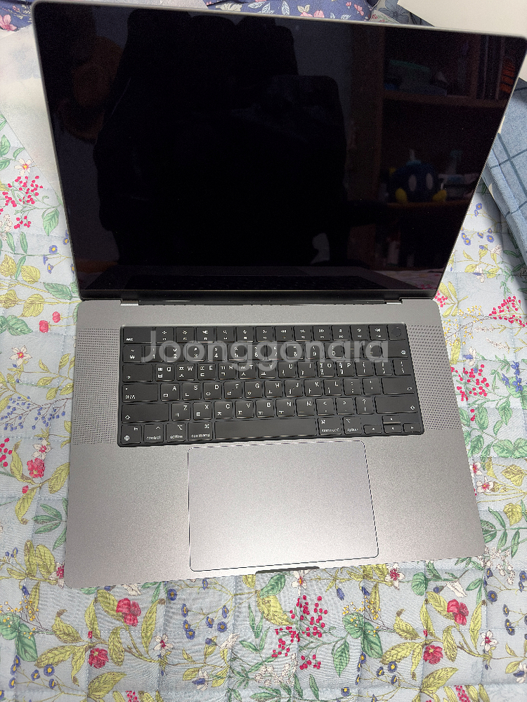 맥북 M1 MAX 16인치 10cpu,32gpu,64g ram,4tb ssd 풀박스--7