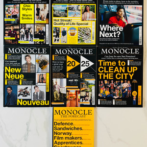 모노클 잡지 과월호 2024-2025