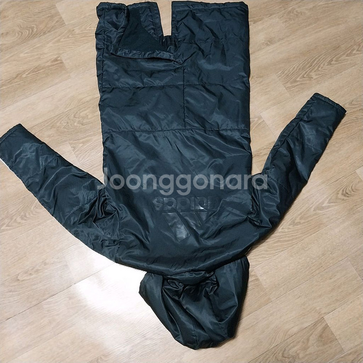 아디다스 주니어150 롱패딩--4