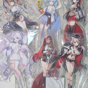 스텔라이브 서코 공식 아크릴 스탠드 6종