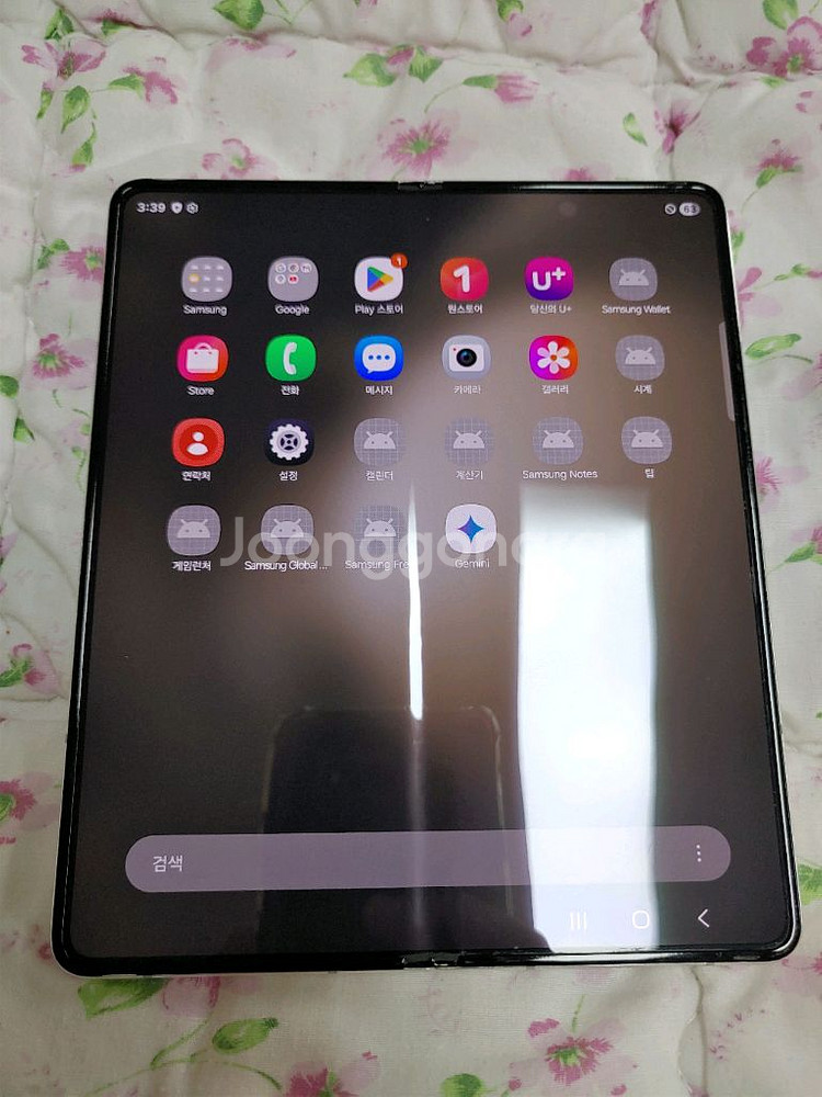 새폰급 ㅡ 갤럭시 Z폴드5 256GB + 새케이스--3