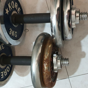 덤벨 바벨 아령 원판 다양한 무게 1kg~10kg