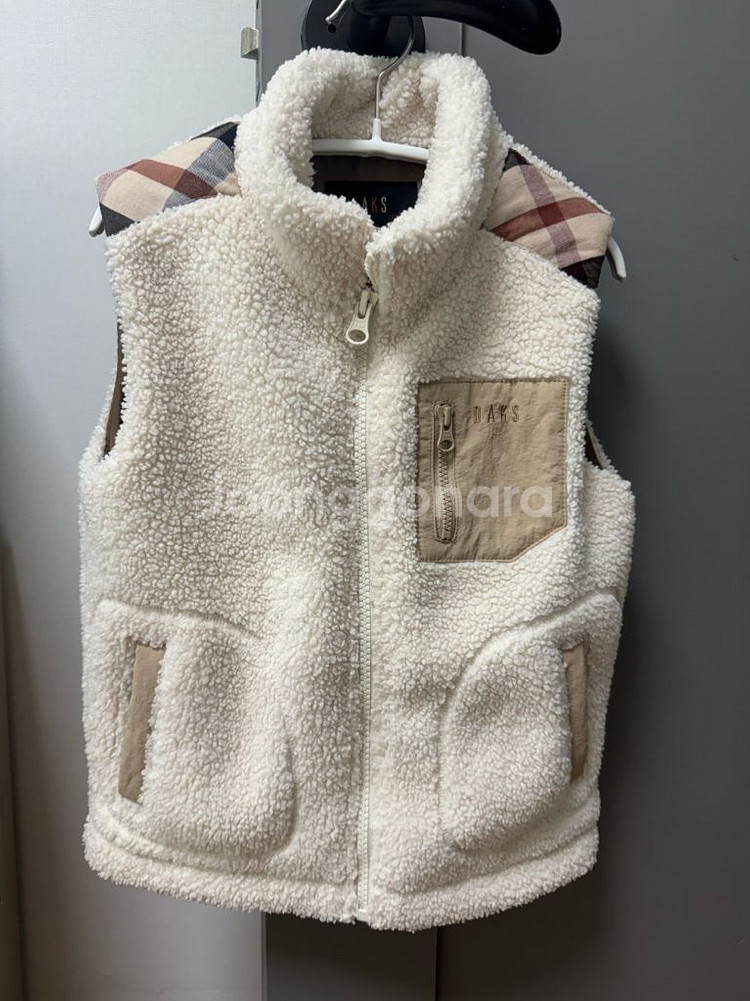 닥스키즈 양털 조끼 5y--0